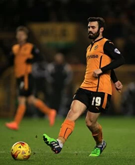 Images Dated 28th December 2014: Wolverhampton Wanderers vs Brentford: Jack Price in Action at Molineux during Championship Clash