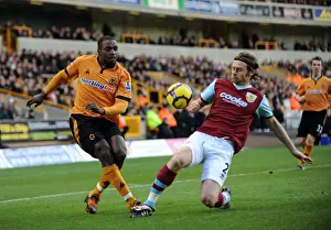 Wolves V Burnley Prints: Wolverhampton Wanderers vs Burnley: A Premier League Face-Off - Ebanks-Blake vs Alexander