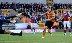Wolves V Burnley Prints: Wolverhampton Wanderers vs Burnley: A Premier League Striker Showdown - Doyle vs Jensen