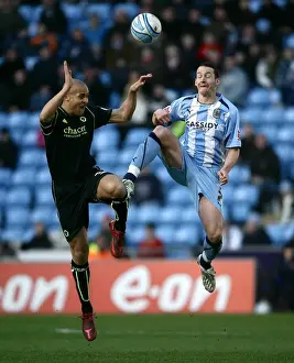Coventry City V Wolves Prints: Wolverhampton Wanderers vs Coventry City: Intense Rivalry at Ricoh Arena (CCC - Championship Match)