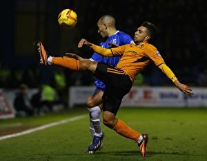 Sky Bet League One : Gillingham V Wolverhampton Wanderers : MEMS Priestfield Stadium : 03-01-2014 Prints: Wolverhampton Wanderers vs Gillingham