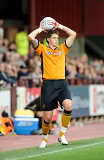 Wolverhampton Wanderers vs Heart of Midlothian: Greg Halford in Action (Pre-season Friendly)