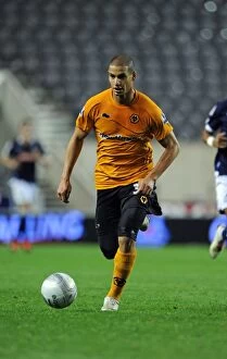 Images Dated 20th September 2011: Wolverhampton Wanderers vs Millwall: Adlene Guedioura's Carling Cup Showdown