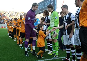 Framed Print : Wolverhampton Wanderers vs Newcastle United: A Mascot Showdown - Premier League Battle Framed Print : Wolverhampton Wanderers vs Newcastle United: A Mascot Showdown - Premier League Battle