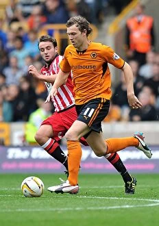 Sky Bet League One : Wolves v Sheffield United : Molineux : 28-09-2013 Collection: Wolverhampton Wanderers vs Sheffield United: A Battle for Supremacy in Sky Bet League One - The