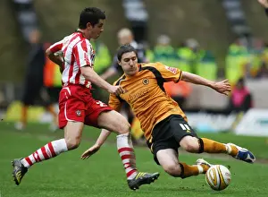 Wolves V Southampton Prints: Wolverhampton Wanderers vs Southampton: Championship Showdown - Ward vs James Battle at Molineux