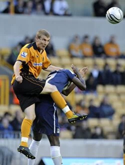 Images Dated 24th August 2010: Wolverhampton Wanderers vs. Southend United: Carling Cup Clash - A Battle Between Sam Winnall