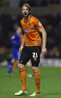 Season 2012-13 Prints: Wolverhampton Wanderers vs. Watford: Gorkss at Molineux - Championship Showdown (2013)