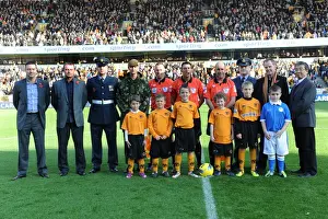 Wolves V Wigan Athletic Prints: Wolverhampton Wanderers vs Wigan Athletic: A Premier League Mascot Showdown - The Clash of the Wolves and Latics