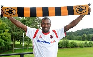 Images Dated 4th July 2009: Wolverhampton Wanderers Welcome New Defender Ronald Zubar