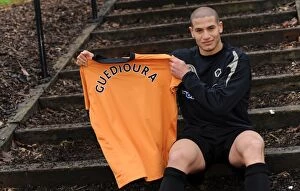 Adlene Guedioura Collection: Wolverhampton Wanderers Welcome New Midfielder Adlene Guedioura to the Squad