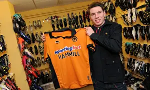 Adam Hammill Prints: Wolverhampton Wanderers Welcome New Midfielder Adam Hammill