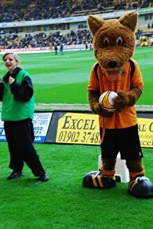 Images Dated 10th April 2009: Wolverhampton Wanderers: Wolfie & Wendy - The Unforgettable Duo
