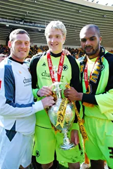 Matches 08-09 Prints: Wolves: 08-09 Championship Title Win - Celebrating Glory