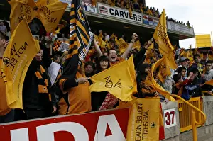 Matches 08-09 Prints: Wolves Celebrate Championship Promotion: Unforgettable Moment at Molineux (3/5/09)