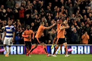 Images Dated 19th August 2015: Wolves Kevin McDonald Scores Second Goal: Molineux Stadium's Exciting Sky Bet Championship Match vs