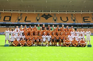 Season 2009-10 Collection: Wolves Official Team Photo 2009 / 2010