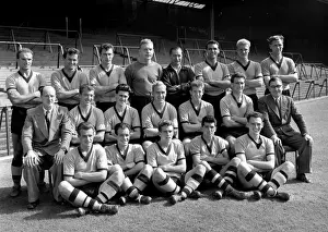 History Prints: Wolves Squad: Manager Stanley Cullis with Team Members and Backroom Staff, 1950s