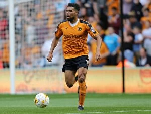 Images Dated 29th August 2015: Wolves vs Charlton Athletic: Scott Golbourne in Action at Molineux during Sky Bet Championship Match
