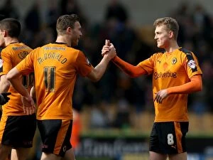 Images Dated 27th February 2016: Wolves vs Derby County: Intense Championship Clash at Molineux