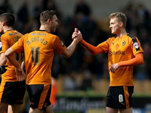 Sky Bet Championship Prints: Wolves vs Derby County: Intense Championship Clash at Molineux