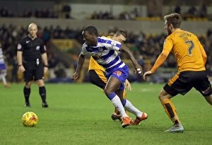 Wolves v Reading - Sky Bet Championship - Molineux Collection: Wolves vs. Reading: Ola John in Action at Molineux (Sky Bet Championship)
