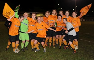 Wolves Women V Leafield Athletic Prints: Wolves Women Celebrate Championship Win in Midland Women's Combination League